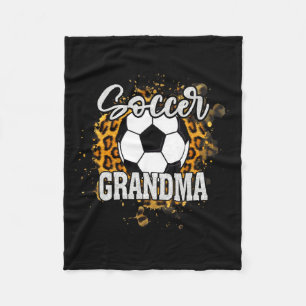 Soccer Grandma Vintage Soccer Family Matching T Sh Fleece Blanket
