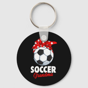 Soccer Grandma Women  Key Ring
