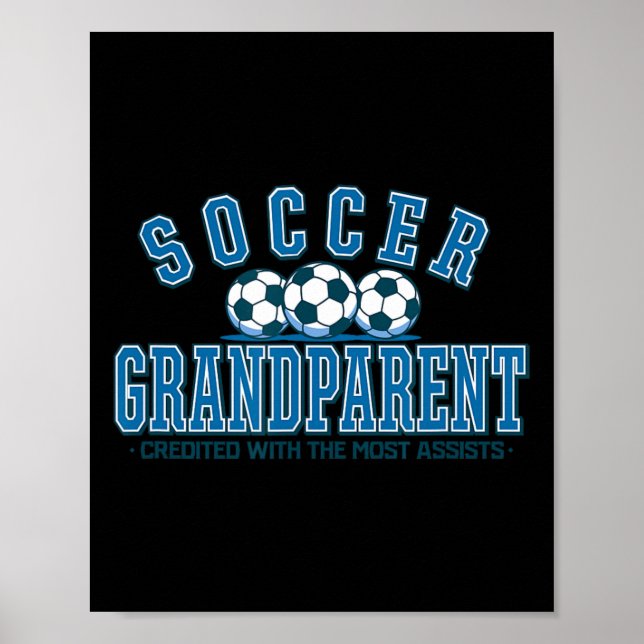 Soccer Grandparent Credited With The Most Ists  Poster (Front)