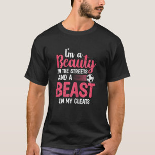 Soccer Graphic Women Girls Kids Soccer Player 10 T-Shirt