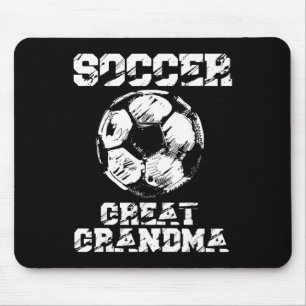 Soccer Great Grandma Funny Soccer Player Grandma Mouse Pad