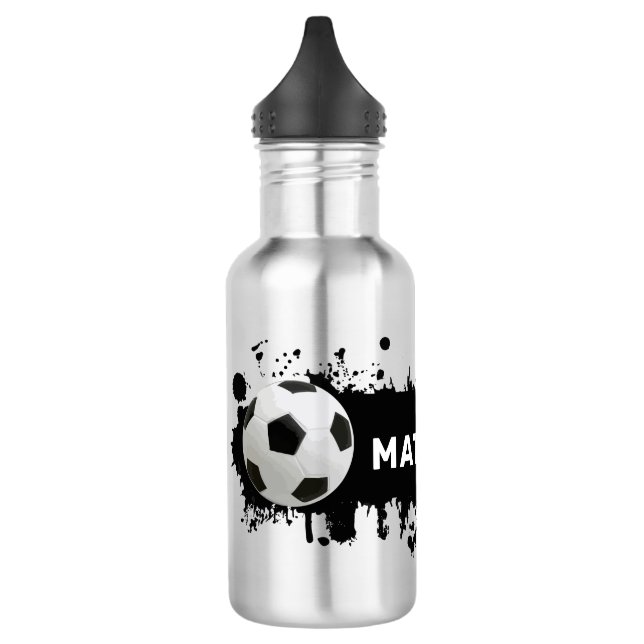 Soccer Grudge Personalised Sports 532 Ml Water Bottle (Left)