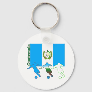 Soccer Guatemala Key Ring