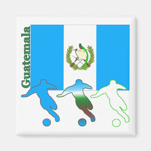 Soccer Guatemala Magnet