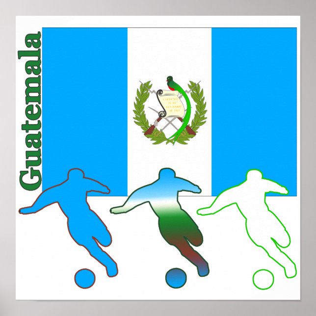 Soccer Guatemala Poster (Front)