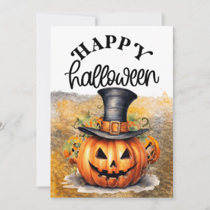 Soccer halloween for player holiday card