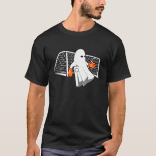 Soccer Halloween Goalkeeper Ghost Costume For Kids T-Shirt