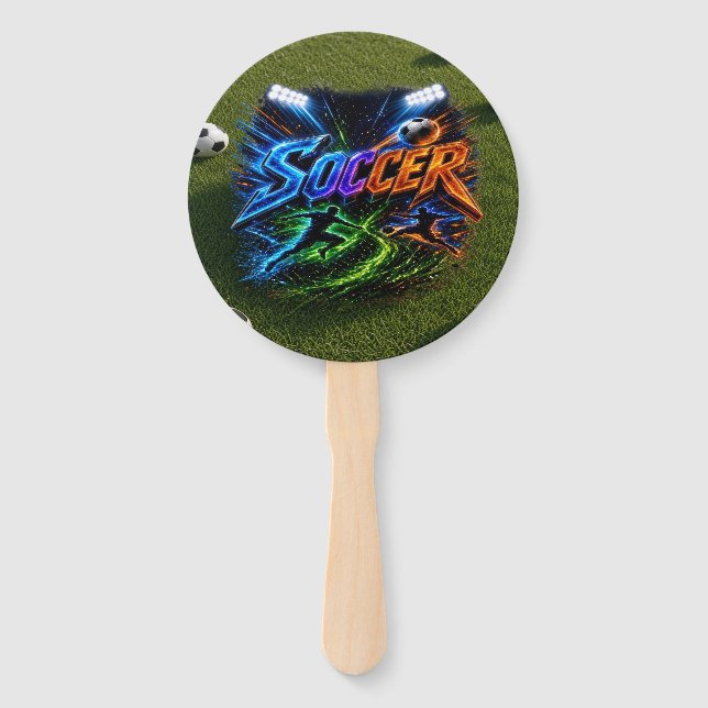Soccer Hand Fan (Front)