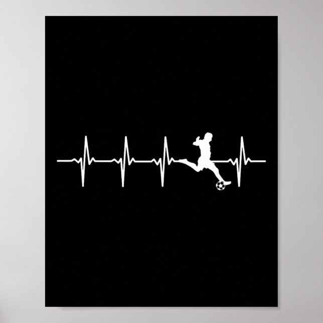 Soccer Heartbeat - Soccer Player  Poster (Front)