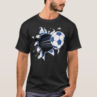 Soccer  heartbeat tennis is life  T-Shirt