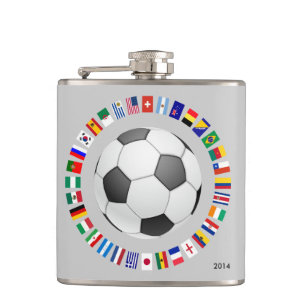 SOCCER HIP FLASK