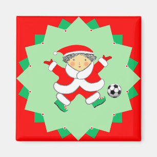 Soccer Holiday Gift Stocking Stuffers Magnet