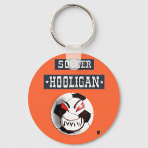 soccer hooligan key ring