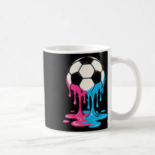 Soccer Ice Cream Drip Boys Youth Players Fan Socce Coffee Mug