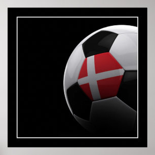 Soccer in Denmark - POSTER