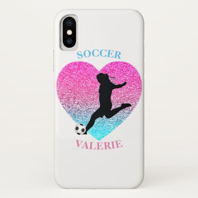 Soccer iPhone / iPad case (Back)