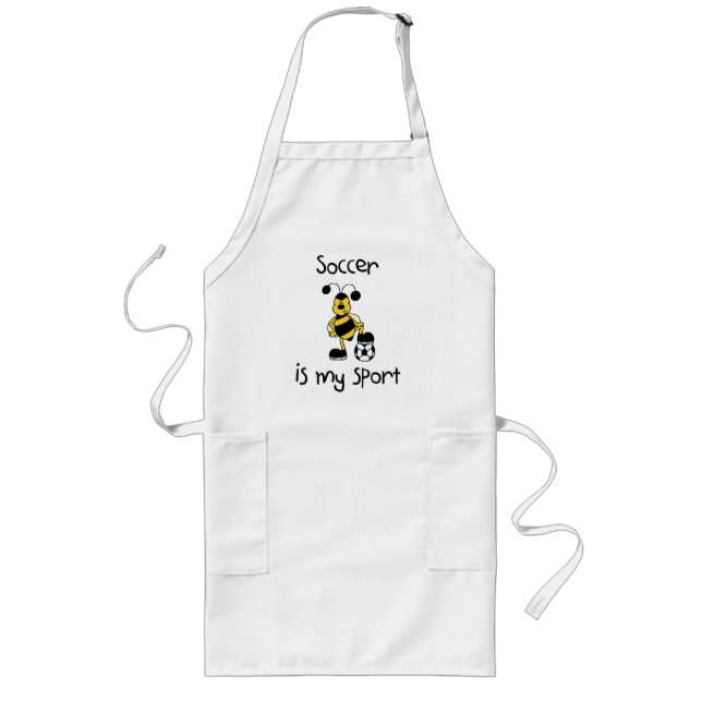 Soccer Is My Sport T-shirts and Gifts Long Apron (Front)