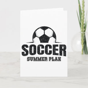 Soccer Is My Summer Plan Watch Party Fan Lifestyle Card