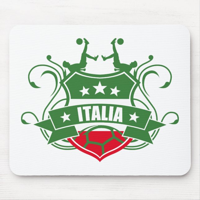 soccer ITALIA Mouse Pad (Front)