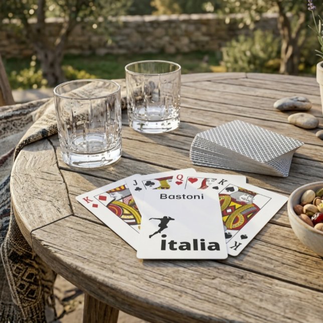 Soccer Italy, customisable  Playing Cards (Creator Uploaded)