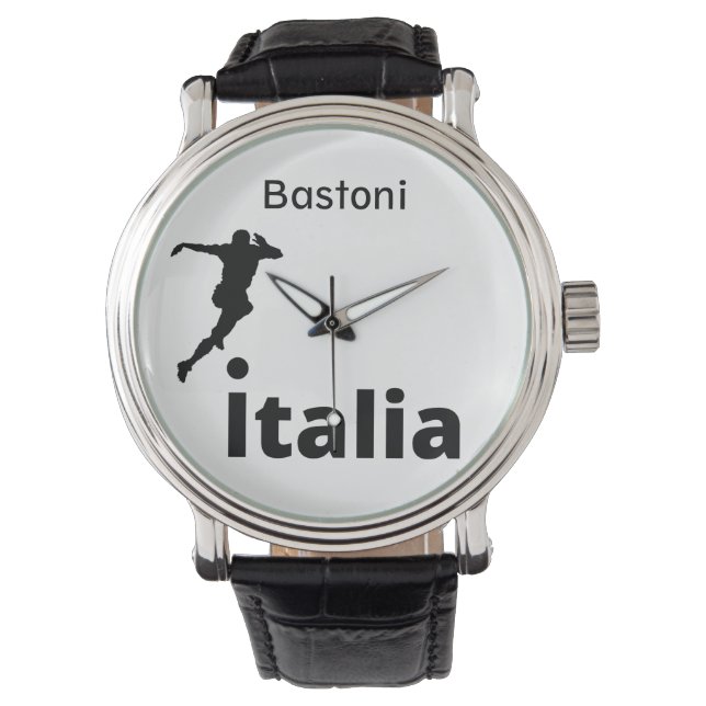 Soccer Italy, customisable  Watch (Front)
