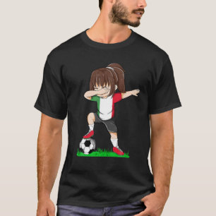 Soccer Italy Jersey Italian Flag Football Girls Da T-Shirt
