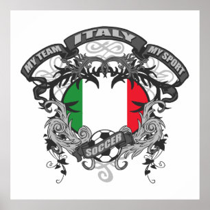 Soccer Italy Poster