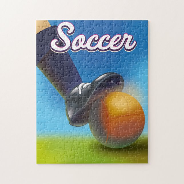 Soccer Jigsaw Puzzle (Vertical)