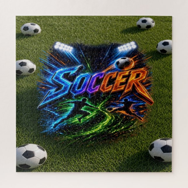 Soccer Jigsaw Puzzle (Vertical)