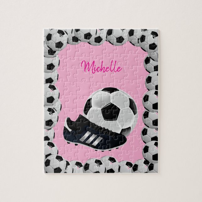 Soccer Jigsaw Puzzle (Vertical)