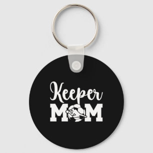 Soccer Keeper Mom Of A Soccer Goalie Mother _1 Key Ring