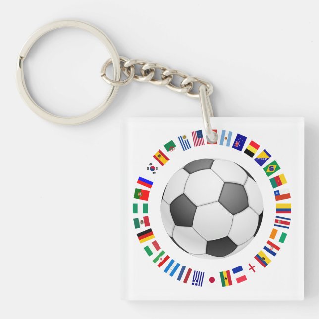 SOCCER KEY RING (Front)