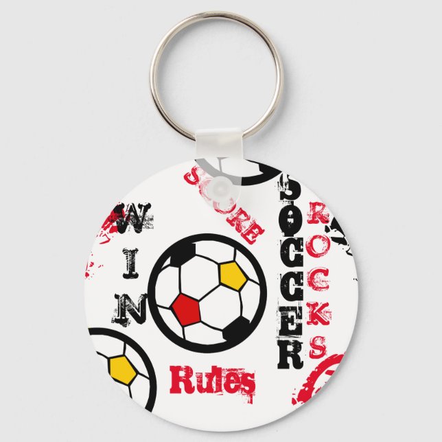 SOCCER KEY RING (Front)