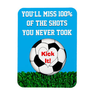Soccer - Kick It! Magnet