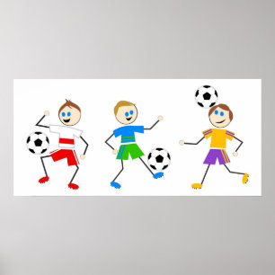 Soccer Kids Poster