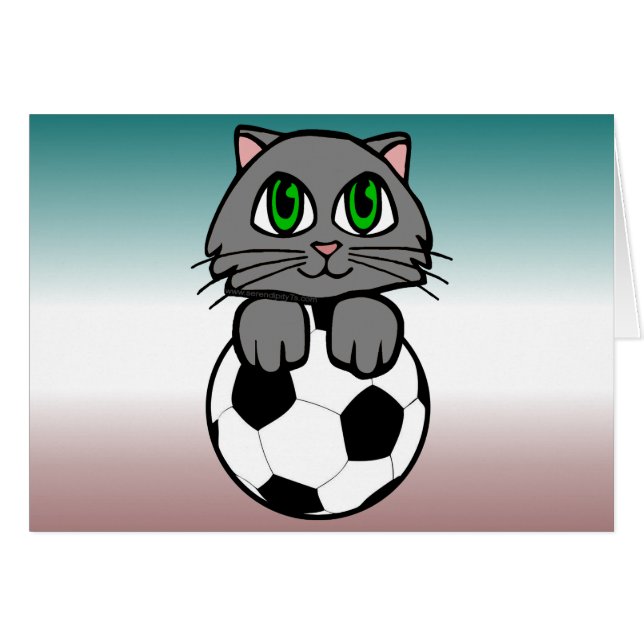 Soccer Kitten (Front Horizontal)