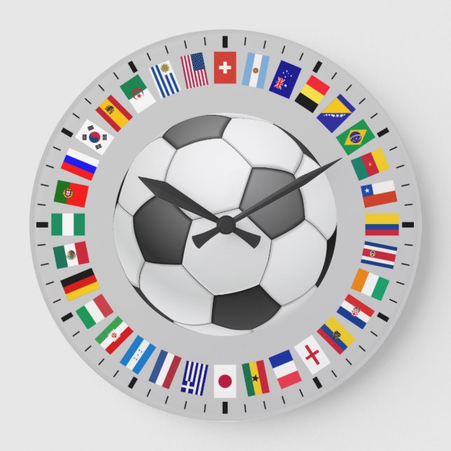 SOCCER LARGE CLOCK (Front)