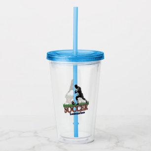 Soccer Leave Me Here Acrylic Tumbler