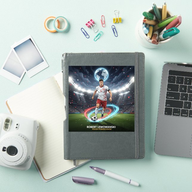 Soccer Legend Action Notebook (iPad Cover)