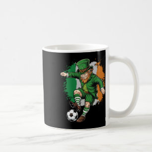 Soccer Leprechaun St Patricks Day Boys Kids Men Sp Coffee Mug