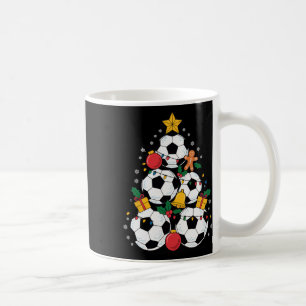 Soccer Ll Christmas Tree Soccer Fans Holiday Cheer Coffee Mug