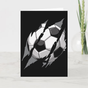 Soccer Ll Claw Mark Rip Scratches Cool Gameday  Card