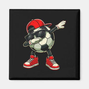 Soccer Ll Dabbing Funny Player Soccer Magnet