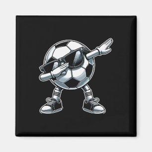 Soccer Ll Dabbing Funny Sports Player Soccer  Magnet