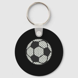 Soccer Ll Dot Day Creative Art For School Youth Te Key Ring