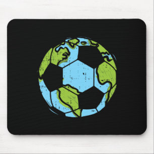 Soccer Ll Earth Day Sport Environmental Environmen Mouse Pad
