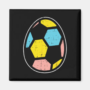 Soccer Ll Egg Funny Easter Sports Footll Player Go Magnet