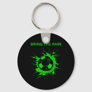 Soccer Ll Goal Net Bring The Rain And Soccer Fans Key Ring