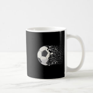 Soccer Ll Graphic Women Girls Soccer Heart Soccer Coffee Mug