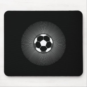 Soccer Ll Modern Graphic Minimalist Design Footll Mouse Pad